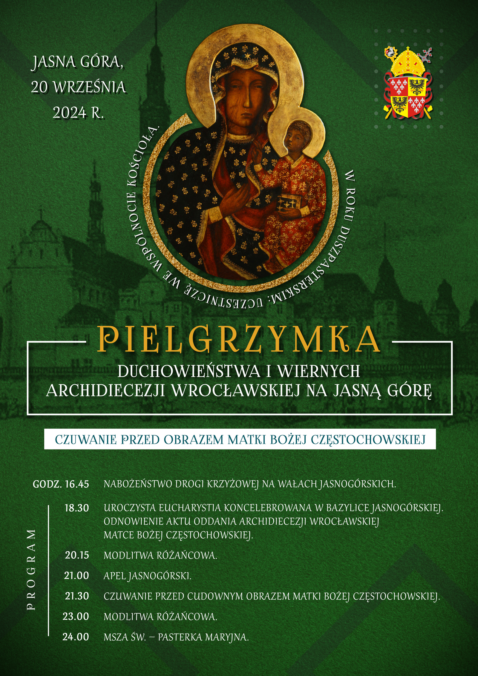 Pielgrzymka do Leśniowa i Częstochowy, 20.09.2024 – ODWOŁANA